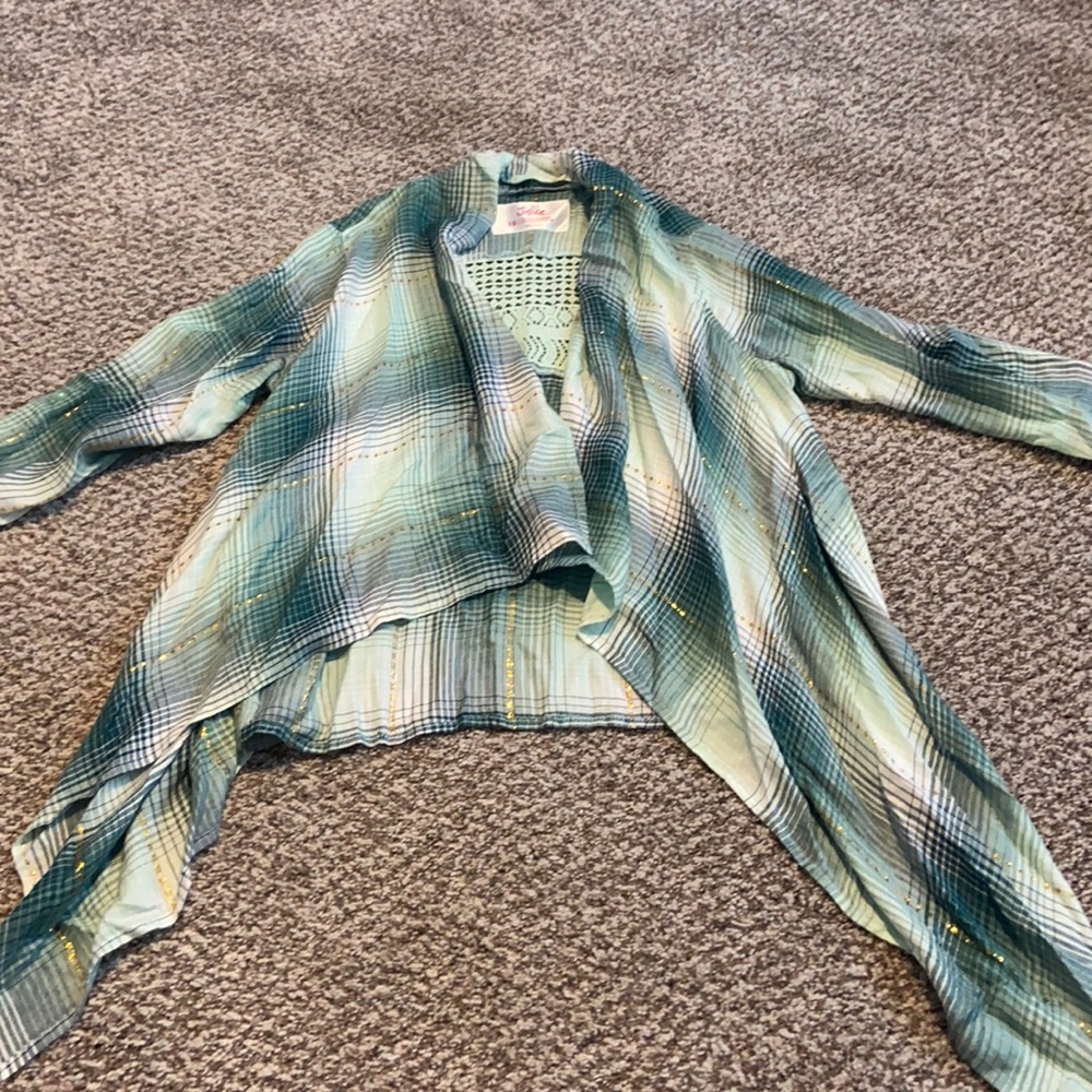 Justice 3/4 sleeve cardigan